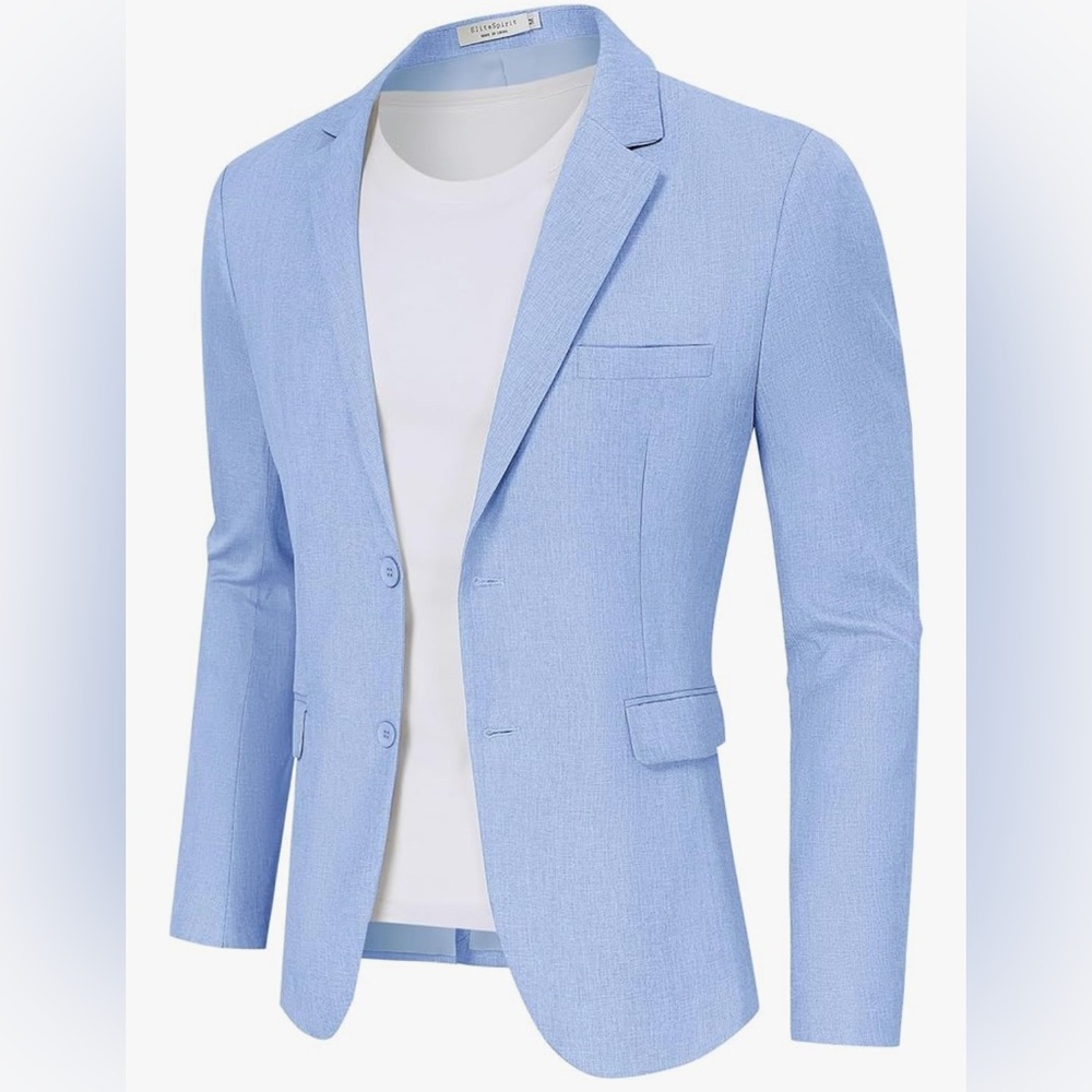 Elite Spirit Light Blue Men's Sport Coat
